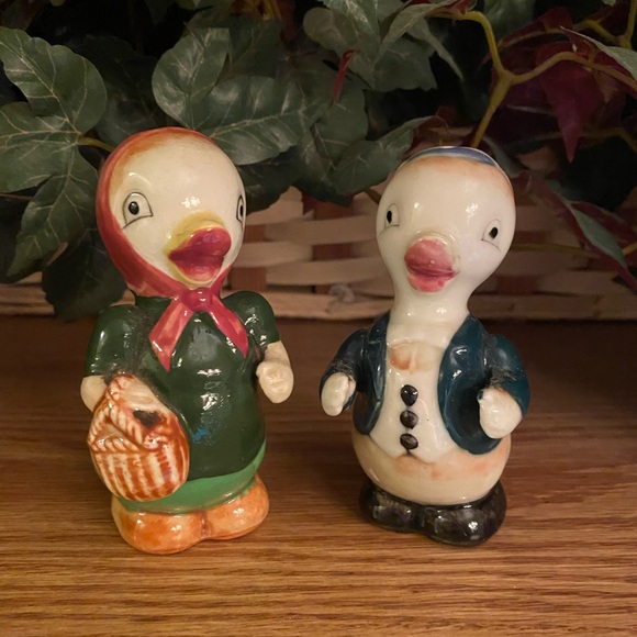 Other - ADORABLE GIRL AND BOY DUCK SALT AND PEPPER SHAKERS